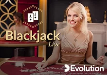 Blackjack Live Evolution z7live1 casino experience