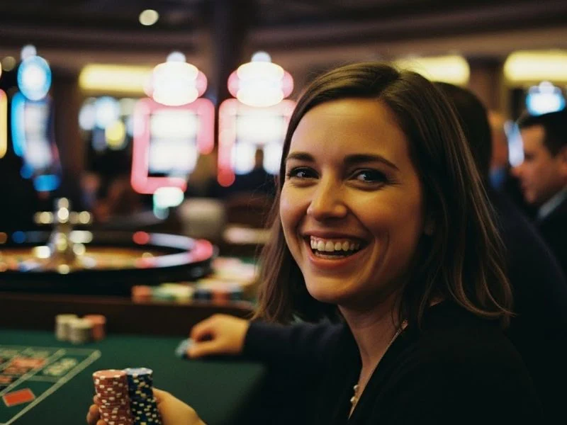 FIBA Odds Bet Smiling Player With Poker Chips Z7live1.ph happy moment