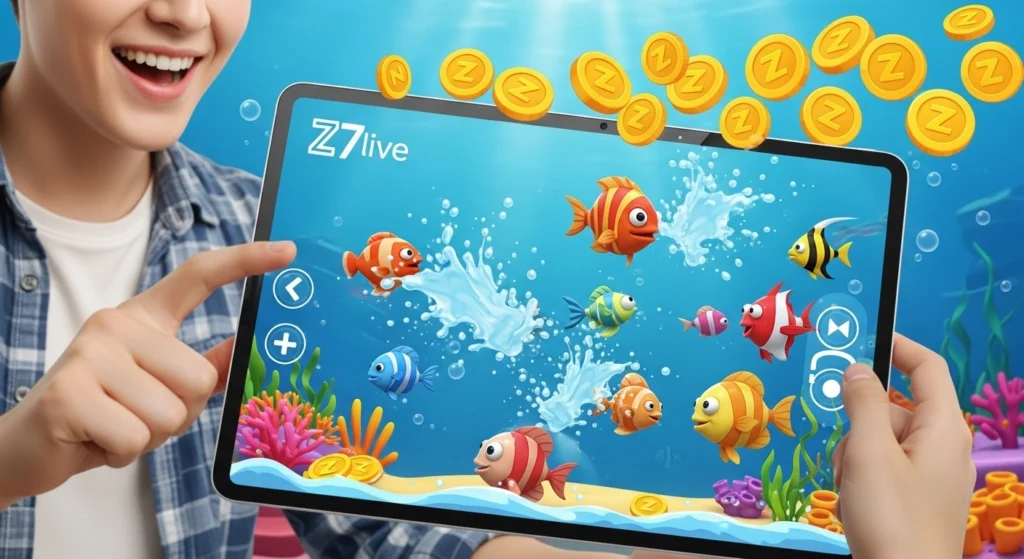 Z7live arcade and fish games as an alternative to 777 pub online casino.
